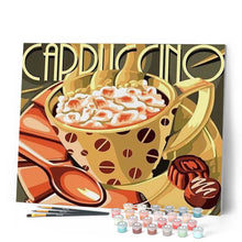 Carica l'immagine nel visualizzatore di Gallery, Dipingere con i numeri - Cappuccino Figured'Art