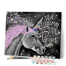 Carica l'immagine nel visualizzatore di Gallery, Dipingere con i numeri - Unicorno Figured'Art