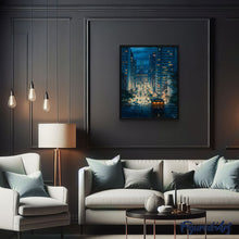 Carica l'immagine nel visualizzatore di Gallery, Dipingere con i numeri - Notte In Città