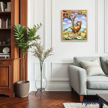 Carica l'immagine nel visualizzatore di Gallery, Dipingere con i numeri - Gatto Che Suona La Tromba