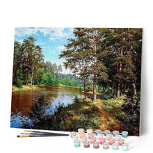 Carica l'immagine nel visualizzatore di Gallery, Dipingere con i numeri - Paesaggio Silvestre In Estate Figured'Art