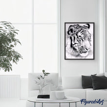 Carica l'immagine nel visualizzatore di Gallery, Dipingere con i numeri - Tigre Siberiana