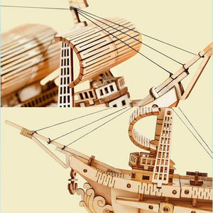 Puzzle 3D - Nave a vela