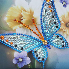 Carica l'immagine nel visualizzatore di Gallery, Borsa Diamond Painting - Farfalla e narcisi