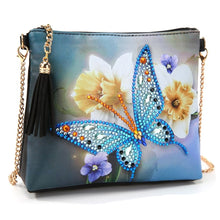 Carica l'immagine nel visualizzatore di Gallery, Borsa Diamond Painting - Farfalla e narcisi