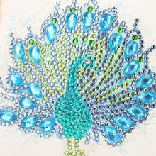 Carica l'immagine nel visualizzatore di Gallery, Borsa Diamond Painting - Pavone di cristallo