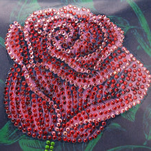 Carica l'immagine nel visualizzatore di Gallery, Borsa Diamond Painting - Rosa di mezzanotte
