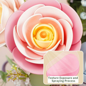 Puzzle 3D - Camelia Rosa