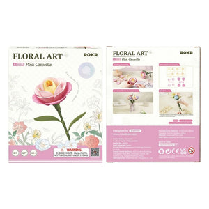 Puzzle 3D - Camelia Rosa