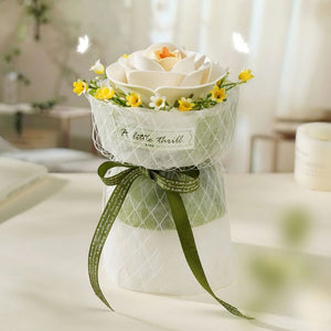 Puzzle 3D - Camelia bianca