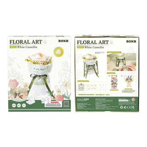 Puzzle 3D - Camelia bianca