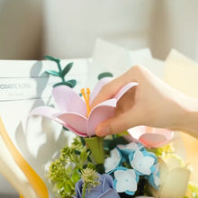 Carica l&#39;immagine nel visualizzatore di Gallery, Puzzle 3D - Bouquet di Primavera