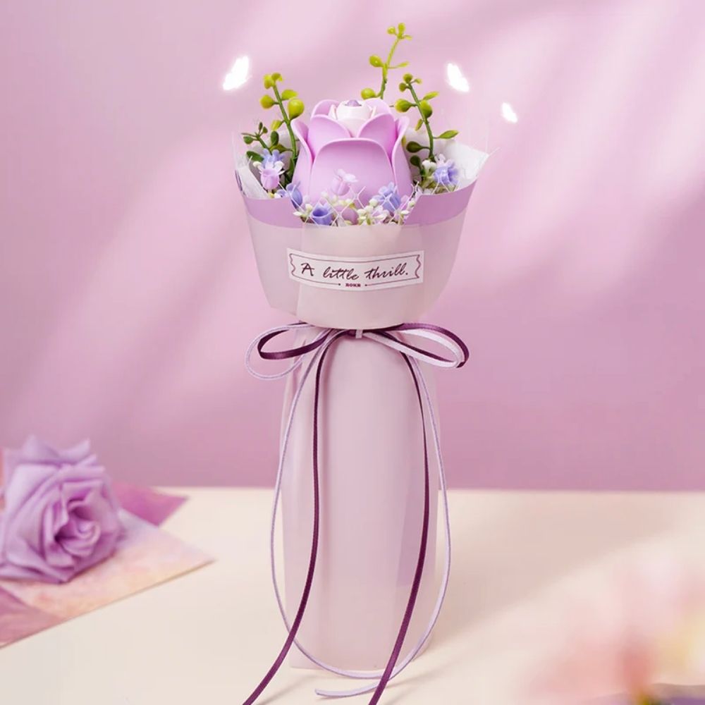 Puzzle 3D - Rosa Viola