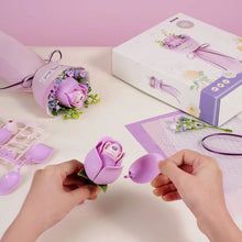 Carica l&#39;immagine nel visualizzatore di Gallery, Puzzle 3D - Rosa Viola