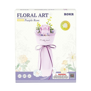 Puzzle 3D - Rosa Viola