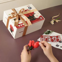 Carica l'immagine nel visualizzatore di Gallery, Puzzle 3D - Bouquet di rose rosse