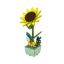 Carica l&#39;immagine nel visualizzatore di Gallery, Puzzle 3D - Bellissimo Girasole
