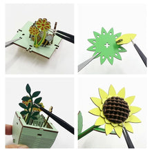 Carica l&#39;immagine nel visualizzatore di Gallery, Puzzle 3D - Bellissimo Girasole