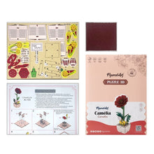 Carica l&#39;immagine nel visualizzatore di Gallery, Puzzle 3D - Camelia