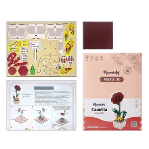 Puzzle 3D - Camelia