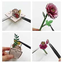 Carica l&#39;immagine nel visualizzatore di Gallery, Puzzle 3D - Peonia