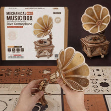 Carica l'immagine nel visualizzatore di Gallery, Puzzle 3D - Grammofono Diva
