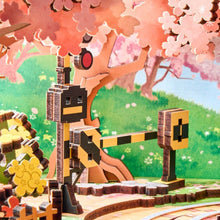 Carica l'immagine nel visualizzatore di Gallery, Puzzle 3D Carillon - Tour sognante Sakura