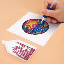 Carica l&#39;immagine nel visualizzatore di Gallery, Mini Set Diamond Painting 15x20cm (4 pezzi) - Animali Tropicali e Tramonto