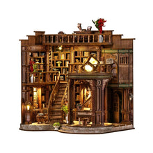 Carica l'immagine nel visualizzatore di Gallery, Casa in Miniatura 3D - Sala dei Libri da Sogno