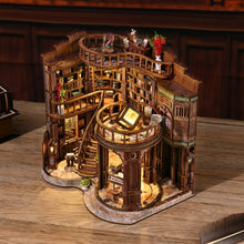 Carica l'immagine nel visualizzatore di Gallery, Casa in Miniatura 3D - Sala dei Libri da Sogno