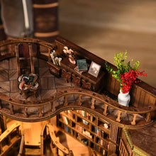 Carica l'immagine nel visualizzatore di Gallery, Casa in Miniatura 3D - Sala dei Libri da Sogno