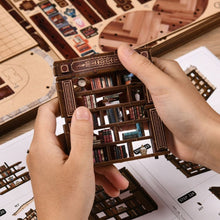 Carica l'immagine nel visualizzatore di Gallery, Casa in Miniatura 3D - Sala dei Libri da Sogno