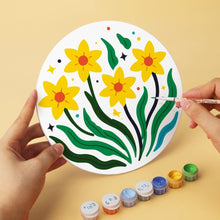 Carica l'immagine nel visualizzatore di Gallery, Mini Set Dipingere con i Numeri - Dischi di Ø20cm (6 pezzi) - Collezione Fiorita