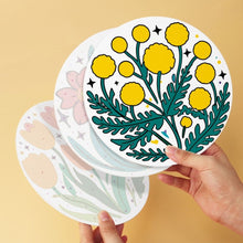 Carica l'immagine nel visualizzatore di Gallery, Mini Set Dipingere con i Numeri - Dischi di Ø20cm (6 pezzi) - Collezione Fiorita