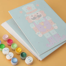 Carica l'immagine nel visualizzatore di Gallery, Mini Set Dipingere con i Numeri 15x20cm (6 pezzi) - Guardiani di Smeraldo