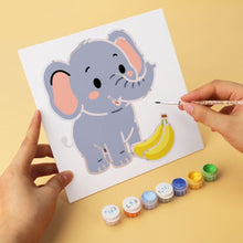Carica l'immagine nel visualizzatore di Gallery, Mini Set Dipingere con i Numeri 20x20cm (6 pezzi) - Teneri e Affamati