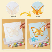 Carica l'immagine nel visualizzatore di Gallery, Mini Set Dipingere con i Numeri 20x20cm (6 pezzi) - Farfalle Pastello