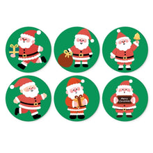 Carica l'immagine nel visualizzatore di Gallery, Mini Set Dipingere con i Numeri - Dischi di Ø20cm (6 pezzi) - Babbo Natale Figured'Art