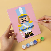 Carica l'immagine nel visualizzatore di Gallery, Mini Set Dipingere con i Numeri 15x20cm (6 pezzi) - Schiaccianoci