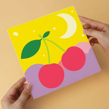 Carica l'immagine nel visualizzatore di Gallery, Mini Set Dipingere con i Numeri 20x20cm (6 pezzi) - Frutta e Cieli Pop