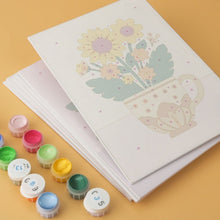 Carica l'immagine nel visualizzatore di Gallery, Mini Set Dipingere con i Numeri 15x20cm (6 pezzi) - Tazze di Petali
