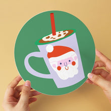 Carica l'immagine nel visualizzatore di Gallery, Mini Set Dipingere con i Numeri - Dischi di Ø20cm (6 pezzi) - Tazze di Natale