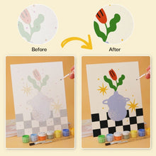 Carica l'immagine nel visualizzatore di Gallery, Mini Set Dipingere con i Numeri 15x20cm (6 pezzi) - Fantasia e Meraviglia