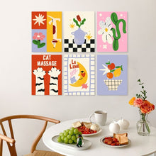 Carica l'immagine nel visualizzatore di Gallery, Mini Set Dipingere con i Numeri 15x20cm (6 pezzi) - Fantasia e Meraviglia