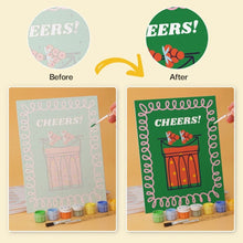 Carica l'immagine nel visualizzatore di Gallery, Mini Set Dipingere con i Numeri 15x20cm (6 pezzi) - Summer Vibes 1