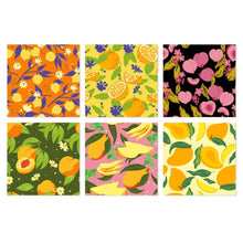 Carica l'immagine nel visualizzatore di Gallery, Mini Set Dipingere con i Numeri 20x20cm (6 pezzi) - Pattern di Frutta Figured'Art