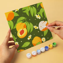 Carica l'immagine nel visualizzatore di Gallery, Mini Set Dipingere con i Numeri 20x20cm (6 pezzi) - Pattern di Frutta