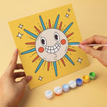 Carica l'immagine nel visualizzatore di Gallery, Mini Set Dipingere con i Numeri 20x20cm (6 pezzi) - Icone Pop Retrò