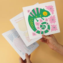 Carica l'immagine nel visualizzatore di Gallery, Mini Set Dipingere con i Numeri 20x20cm (6 pezzi) - Dipinti di animali 2