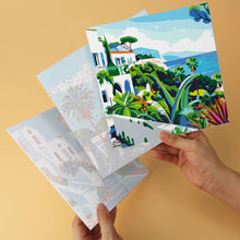 Carica l'immagine nel visualizzatore di Gallery, Mini Set Dipingere con i Numeri 20x20cm (6 pezzi) - Pennellate Mediterranee